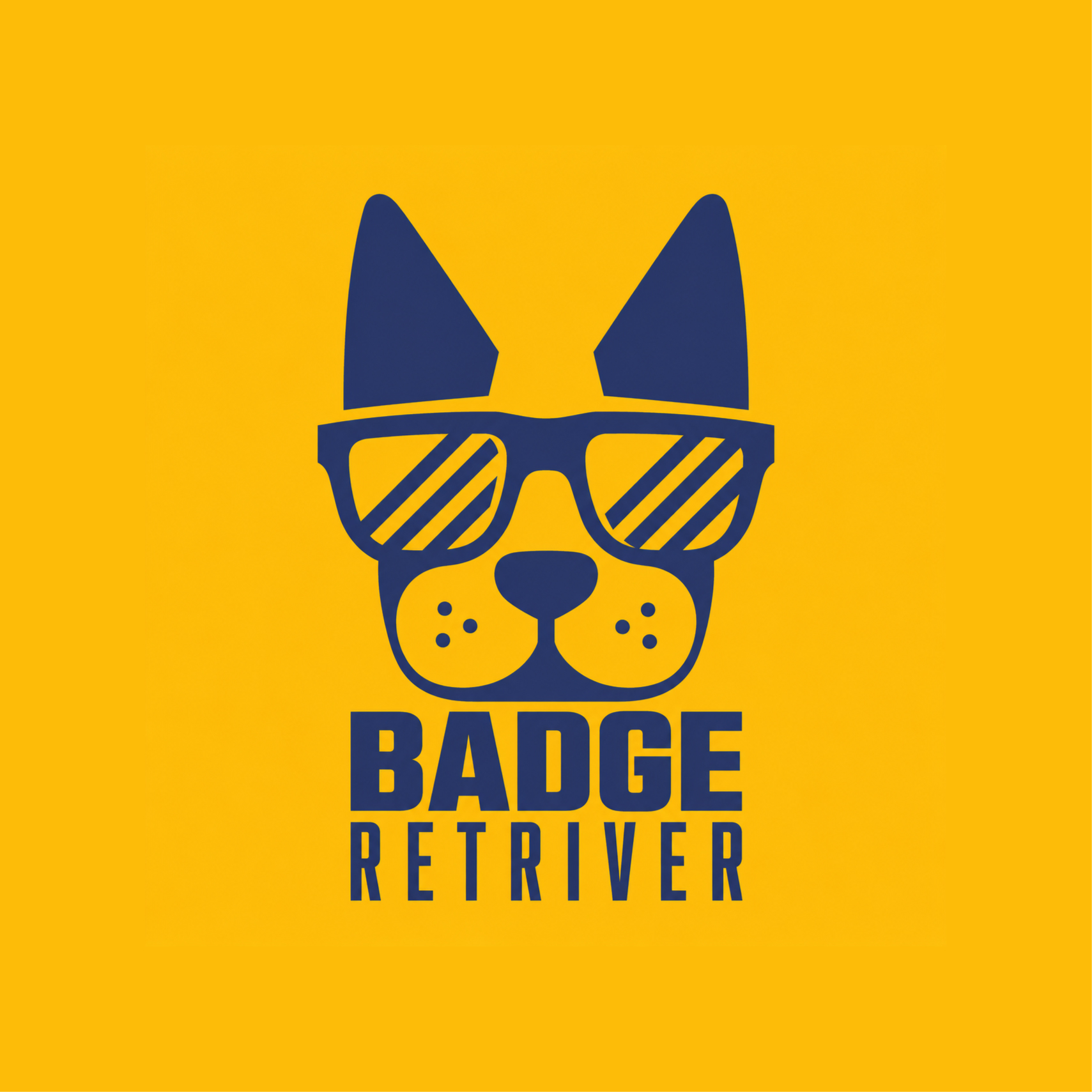 Badge Retriever — brand identity by Evoke Studio