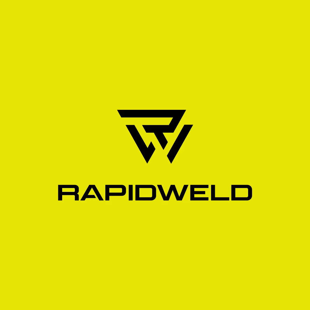 RapidWeld colour system and brand identity applications by Evoke Studio
